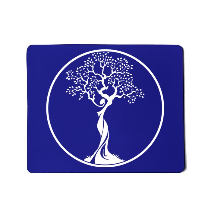 Circle Tree Of Life Yoga Gift Mousepad