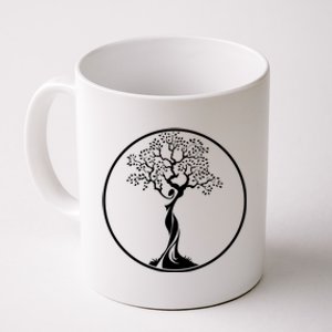 Circle Tree Of Life Yoga Gift Coffee Mug