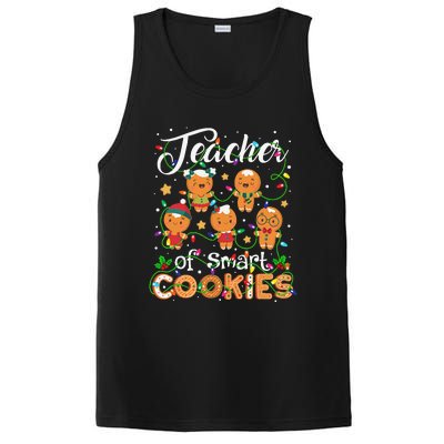 Christmas Teacher Of Smart Cookies Gingerbread Xmas Teacher Gift PosiCharge Competitor Tank