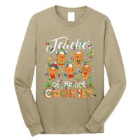 Christmas Teacher Of Smart Cookies Gingerbread Xmas Teacher Gift Long Sleeve Shirt