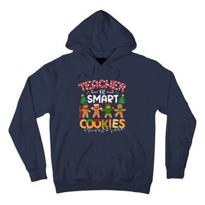 Christmas Teacher Of Smart Cookies Funny Cute Gingerbread Tall Hoodie