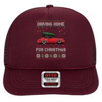Christmas Tree Oldtimer Car Xmas Ugly Sweater Pullover Look Hat