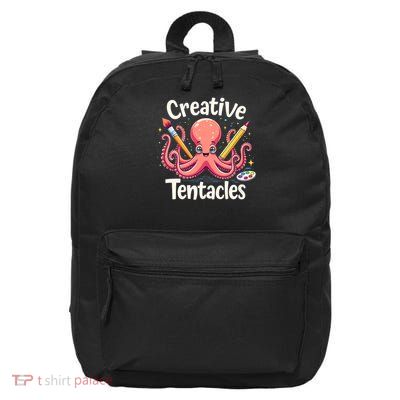 Creative Tentacles Octopus Artist 16 in Basic Backpack