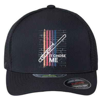 Cool Trombone Outfit For A Player Made Of Brass Trombone Flexfit Unipanel Trucker Cap