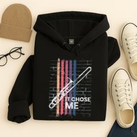 Cool Trombone Outfit For A Player Made Of Brass Trombone Hoodie
