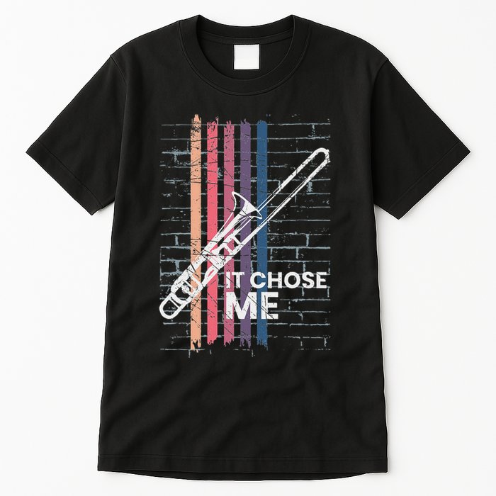 Cool Trombone Outfit For A Player Made Of Brass Trombone Tall T-Shirt