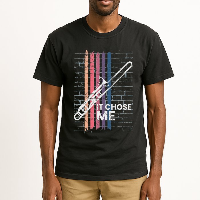 Cool Trombone Outfit For A Player Made Of Brass Trombone Tall T-Shirt