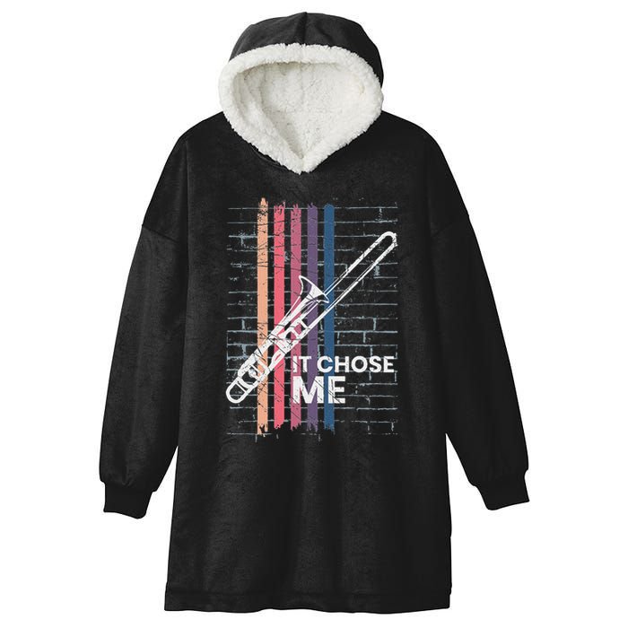 Cool Trombone Outfit For A Player Made Of Brass Trombone Hooded Wearable Blanket