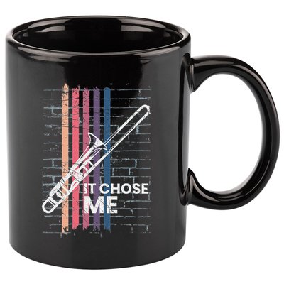 Cool Trombone Outfit For A Player Made Of Brass Trombone 11oz C Handle Ceramic Mug
