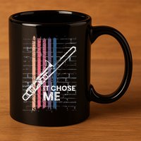 Cool Trombone Outfit For A Player Made Of Brass Trombone 11oz C Handle Ceramic Mug