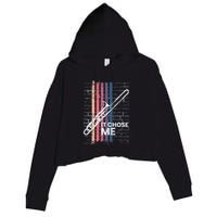 Cool Trombone Outfit For A Player Made Of Brass Trombone Crop Fleece Hoodie