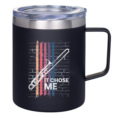 Cool Trombone Outfit For A Player Made Of Brass Trombone 12oz Stainless Steel Coffee Mug