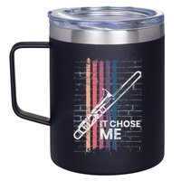 Cool Trombone Outfit For A Player Made Of Brass Trombone 12oz Stainless Steel Coffee Mug
