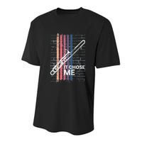 Cool Trombone Outfit For A Player Made Of Brass Trombone Youth Performance Sprint T-Shirt