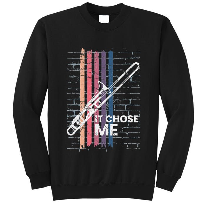 Cool Trombone Outfit For A Player Made Of Brass Trombone Tall Sweatshirt