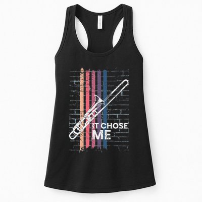 Cool Trombone Outfit For A Player Made Of Brass Trombone Womens Tank Top