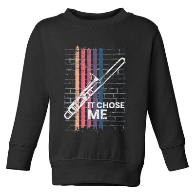Cool Trombone Outfit For A Player Made Of Brass Trombone Toddler Sweatshirt