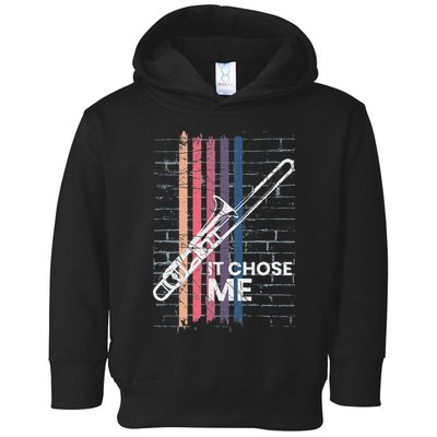 Cool Trombone Outfit For A Player Made Of Brass Trombone Toddler Hoodie