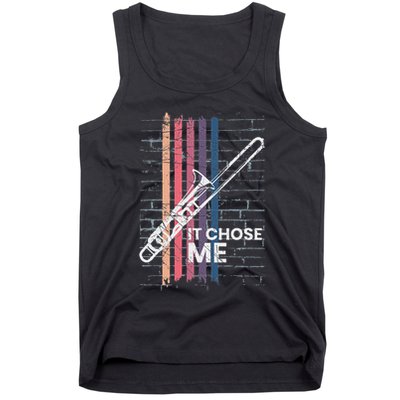Cool Trombone Outfit For A Player Made Of Brass Trombone Tank Top
