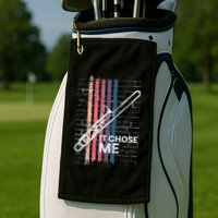 Cool Trombone Outfit For A Player Made Of Brass Trombone Golf Towel