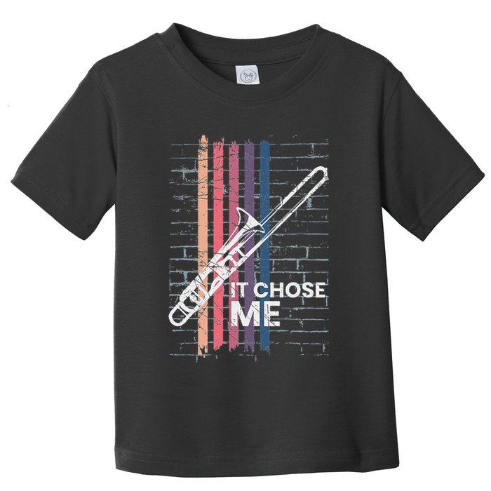 Cool Trombone Outfit For A Player Made Of Brass Trombone Toddler T-Shirt