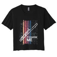 Cool Trombone Outfit For A Player Made Of Brass Trombone Crop Top