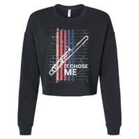 Cool Trombone Outfit For A Player Made Of Brass Trombone Cropped Pullover Crew