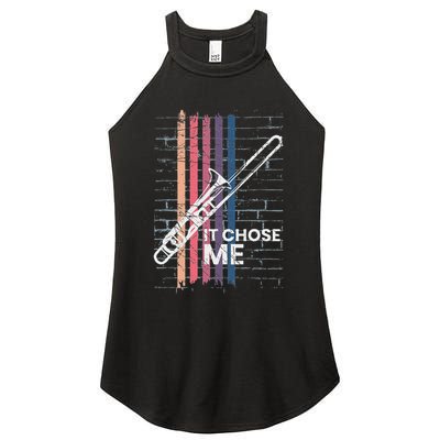 Cool Trombone Outfit For A Player Made Of Brass Trombone Women's Perfect Tri Rocker Tank