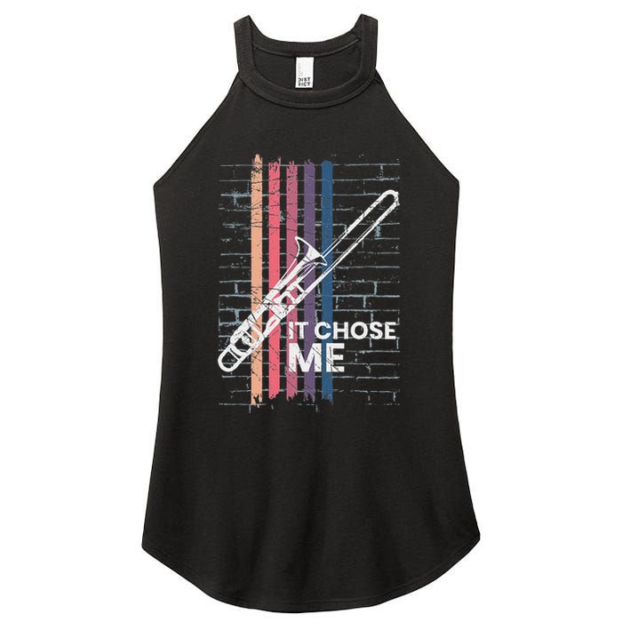 Cool Trombone Outfit For A Player Made Of Brass Trombone Women's Perfect Tri Rocker Tank