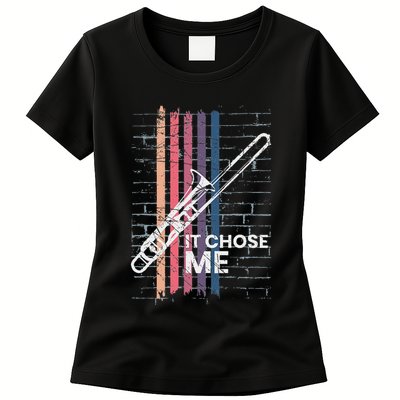 Cool Trombone Outfit For A Player Made Of Brass Trombone Womens T-Shirt