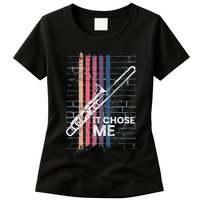 Cool Trombone Outfit For A Player Made Of Brass Trombone Womens T-Shirt