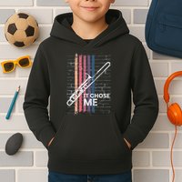 Cool Trombone Outfit For A Player Made Of Brass Trombone Kids Hoodie