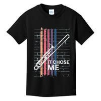 Cool Trombone Outfit For A Player Made Of Brass Trombone Kids T-Shirt