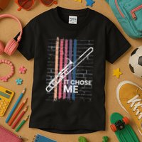 Cool Trombone Outfit For A Player Made Of Brass Trombone Kids T-Shirt