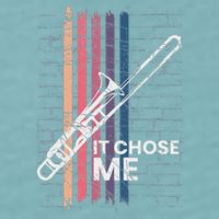 Cool Trombone Outfit For A Player Made Of Brass Trombone Sueded Cloud Jersey T-Shirt