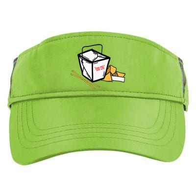 Chinese Take Out Fortune Cookie Asian Inspired Adult Drive Performance Visor