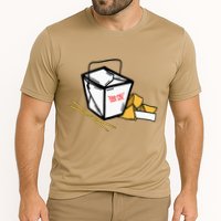 Chinese Take Out Fortune Cookie Asian Inspired Performance Shirt