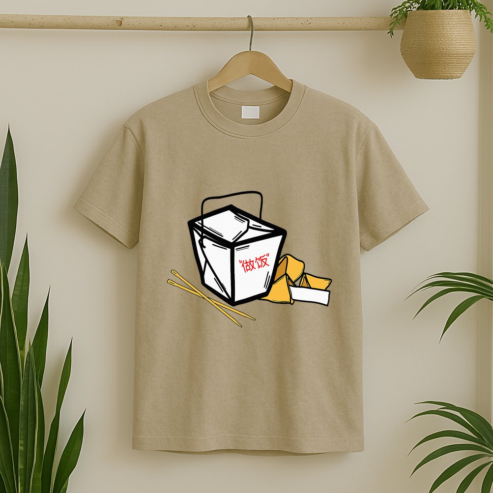 Chinese Take Out Fortune Cookie Asian Inspired T-Shirt