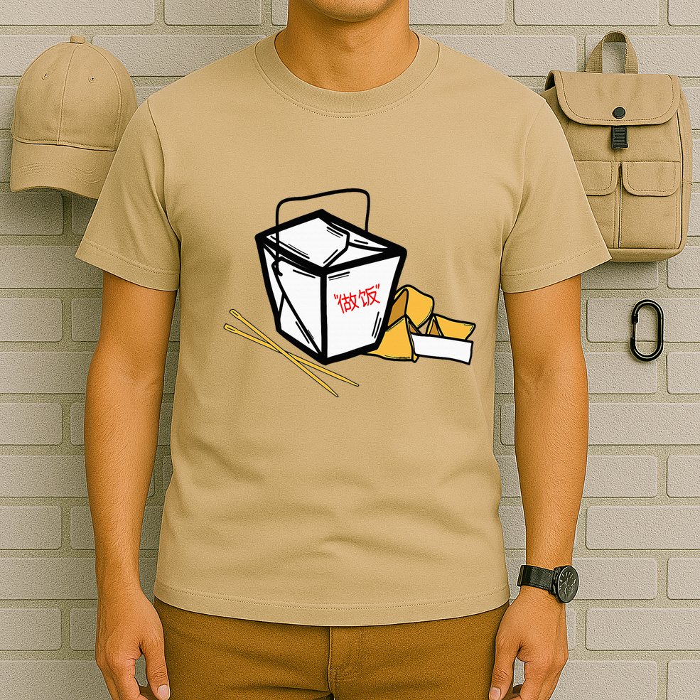 Chinese Take Out Fortune Cookie Asian Inspired T-Shirt