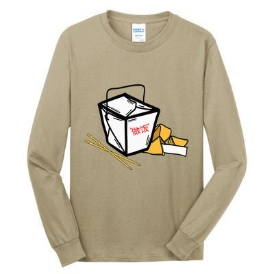 Chinese Take Out Fortune Cookie Asian Inspired Tall Long Sleeve T-Shirt