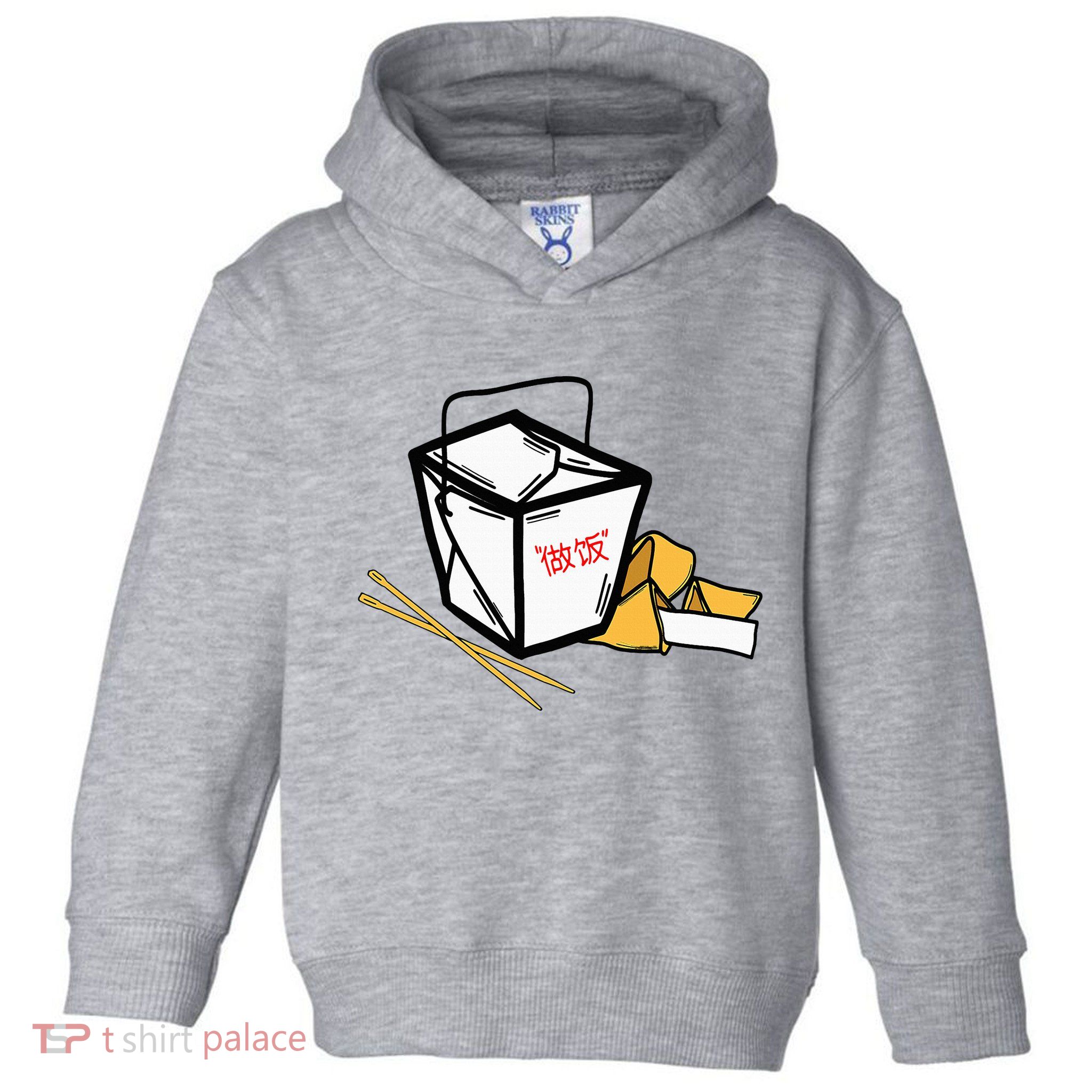 Chinese Take Out Fortune Cookie Asian Inspired Toddler Hoodie