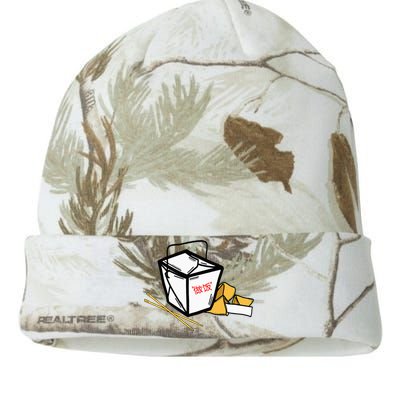 Chinese Take Out Fortune Cookie Asian Inspired Kati Licensed 12" Camo Beanie