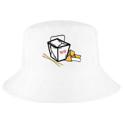 Chinese Take Out Fortune Cookie Asian Inspired Cool Comfort Performance Bucket Hat