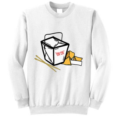 Chinese Take Out Fortune Cookie Asian Inspired Sweatshirt