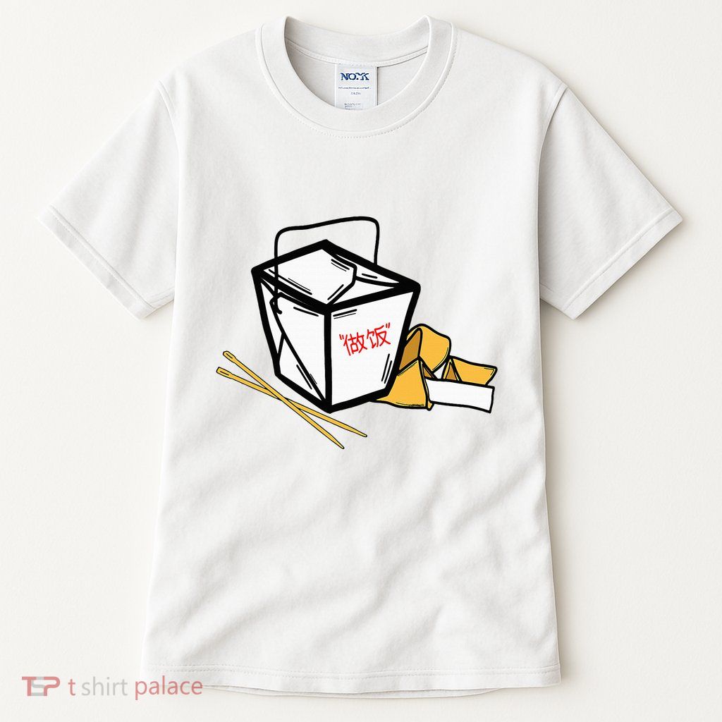 Chinese Take Out Fortune Cookie Asian Inspired Tall T-Shirt