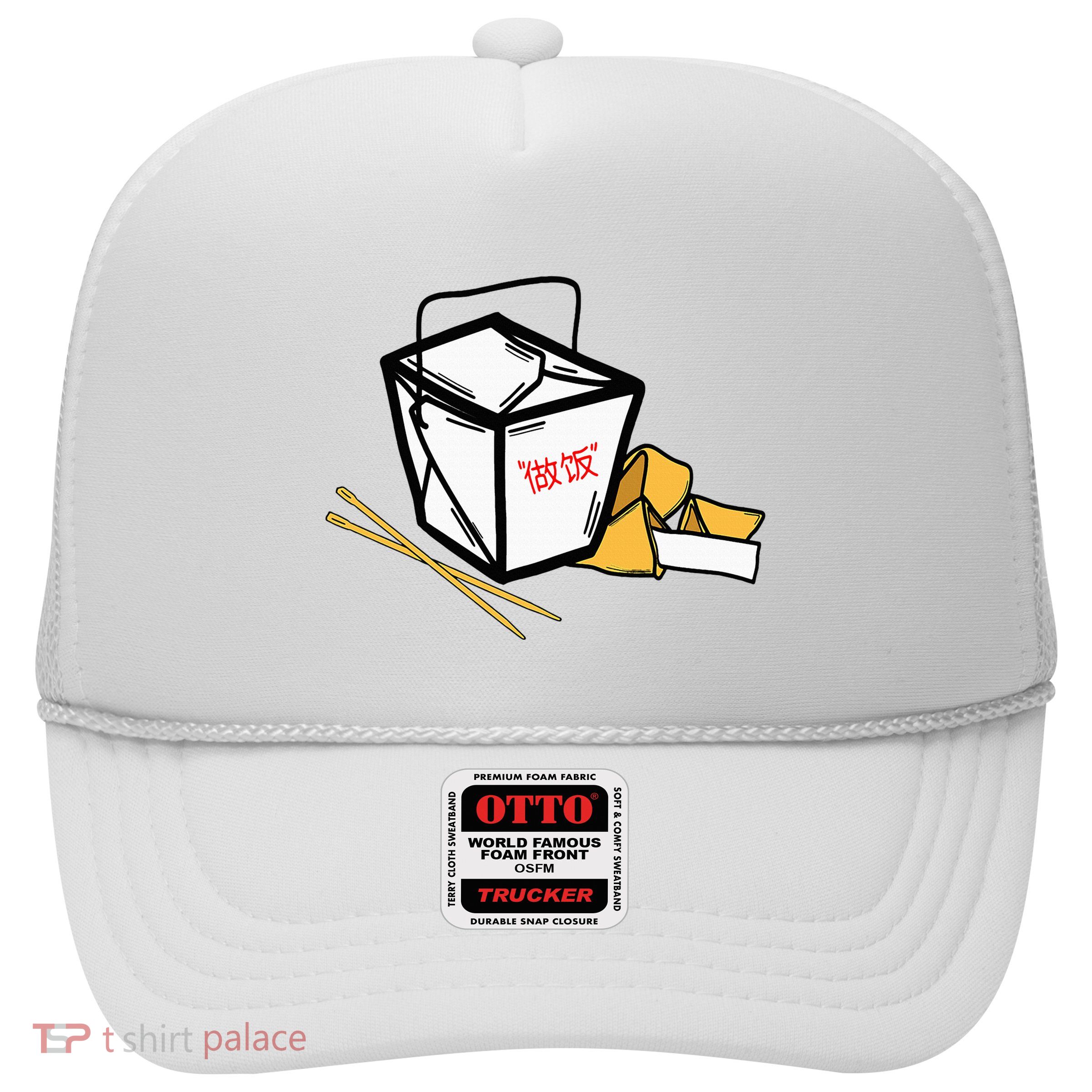 Chinese Take Out Fortune Cookie Asian Inspired Trucker Hat
