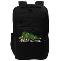 Christmas Tree Ornaments Fallen Over Friday The 13th Impact Tech Backpack