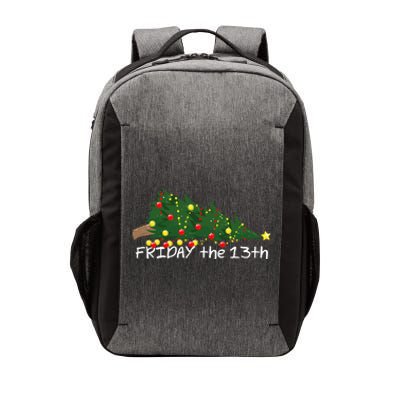 Christmas Tree Ornaments Fallen Over Friday The 13th Vector Backpack