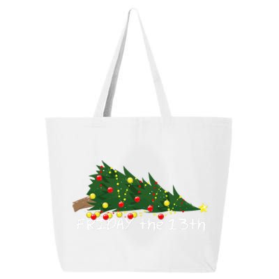 Christmas Tree Ornaments Fallen Over Friday The 13th 25L Jumbo Tote