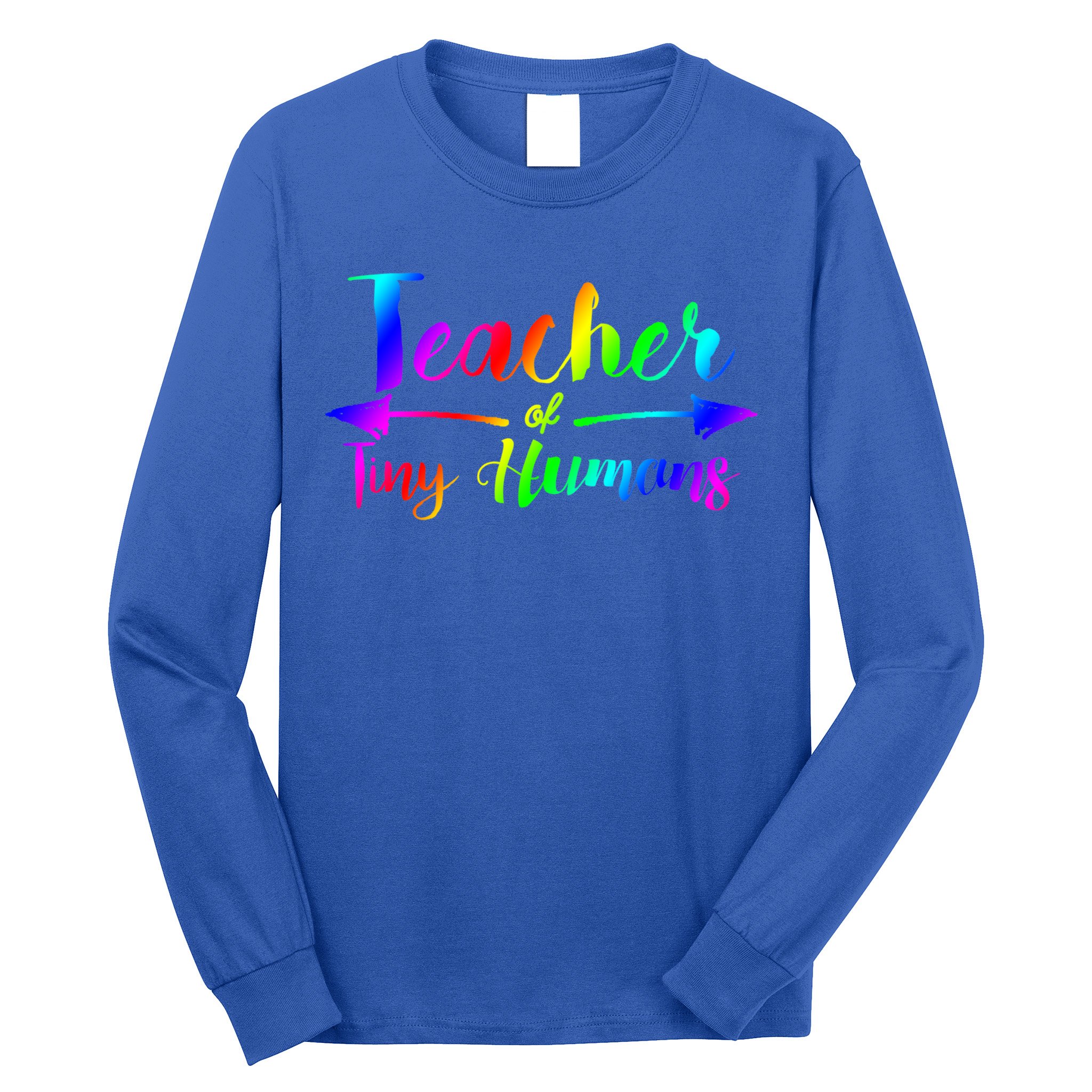 Cute Teacher Of Tiny Hu Kindergarten Teacher Cute Gift Long Sleeve Shirt